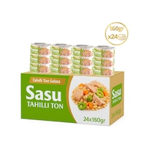 Sasu Tahıllı Ton Salata İri Parça 24 x 160 G