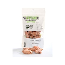 Petimix Freeze Dry Tavuk Yürek Barf Köpek Ödül Maması 40 G