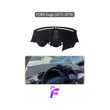 Ford Kuga 2015-2019 Araca Özel Torpido Örtüsü Kolay Montaj Güneşten Korur Oto Aksesuar F14 Gri