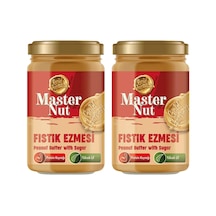 Master Nut Fıstık Ezmesi, Şekerli Yer Fıstığı Ezmesi, 300 Gr, 2'li Paket