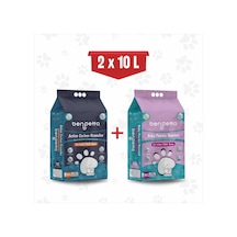Benpetto AB250 Aktif Karbonlu + Bebek Pudralı Topaklaşan İnce Bentonit Kedi Kumu 2 x 10 L
