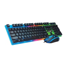 Pazarız Lennox Lx-815 Kablolu Gaming Oyuncu Klavye Mouse Set