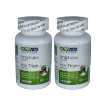 Nutrivita Nutrition Artichoke Milk Thistle Extract 2x120 Tablet Enginar Deve Dikeni Eki