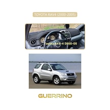 Toyota Rav4 2000-2005 Torpido Koruma Halısı Bej Kenar