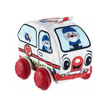 Molie Peluş Ambulans Bebek Oyuncağı Araba