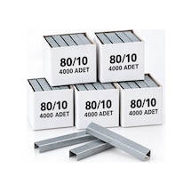 5'li Paket - Ithal 80/10 80 Serisi Havalı Zımba Teli 10 Mm 20.000 Adet