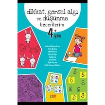 Dikkat Görsel Algı ve Düşünme Becerilerim 5 Yaş - Minik Ada Yayın