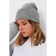 Boldy Klasik Spor Bere-Triko Bere-Unisex Nakışsız Bere-Düz Bere (482510238)