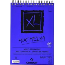 Canson Mix Mediaxl 300 G A5 15 Yaprak Üstten Spiralli