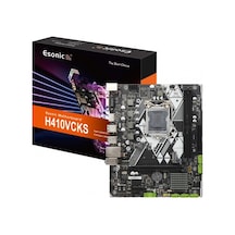 Esonic Pro H410VCKS Intel H410 2133 MHz DDR4 Soket 1200 Matx Anakart