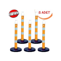 Trafik Sarı Duba Dükkan Önü Dikme Bariyer Dubalı Uyarı Dikmesi
