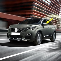 Peugeot 3008 2017-2020 Sol Dış Dikiz Aynası Üst Kapağı
