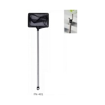 Akvaryum Teleskopik Karides-Balık Kepçesi 4" 15-45 cm./Dikdörtgen