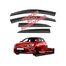 Kia Rio Ferrous Cam Rüzgarlığı 4lü Set 2017 Ve Üstü