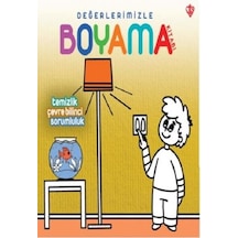 Değerlerimizle Boyama-Temizlik Bilinci Sorumluluk - Arzu Akgün - Türkiye Diyanet Vakfı Yayınları