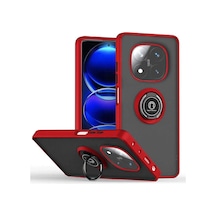 Xiaomi Redmi Note 14 Pro 5g Kılıf Montreal Yüzüklü Silikon Kapak