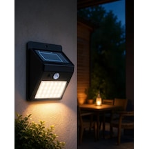 Astraltech Güneş Enerjili 20 Led Hareket Sensörlü Lamba Ip65 Su Geçirmez