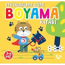 Çikolata Yayınevi Etkinliklere Göre Boyama Kitabı - Sarı