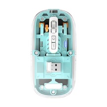Aurora Type-C Kablosuz Şeffaf Optik Mouse Aurora Type-C Kablosuz Şeffaf Optik Mouse