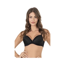 Le Jardin Kadın Siyah Diana Desteksiz Dolgusuz Balenli Telli Soft Cup Sütyen 9700 Siyah