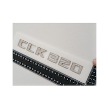 Clk 320 Krom Bagaj Yazısı Logosu Arması 3m 3d Abs