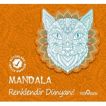 Mandala - Renklendir Dünyanı! Büyüklere Boyama Kitabı- Yediveren Yayınları