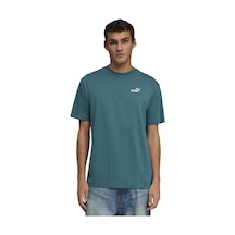 Puma Ess Relaxed No. 1 Logo Erkek Yeşil Günlük Stil T-shirt 68915341