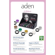 Aden Glitter Powder - Işıltılı Toz Nymph Lila Işıltısı 0