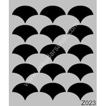 Mood Duvar Stencil Şablon 50x60cm Z023