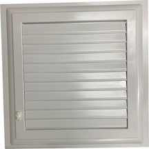 Plastik Menfez 60x60 Beyaz Banyo Wc Havalandırma - Elwm-285148