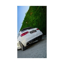 Audi A3 8v Sportback 2013-2016 Uyumlu Arka Difüzör Ve Yan Flap Seti Sportif Body Kit Görünümü