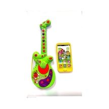 Iki Ürün Bir Arada Türçe Müzikli Gitar Ve Dokunmatik Türkçe Müzikli Ilk Telefonum