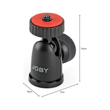 Jb01512-bww Ballhead 1k Kompakt Küre Başlık Daha Büyük Kompakt Kameralar Ve Csc-/aynasız Kameralar İçin Uygundur, 1 Kg'a Kadar Taşıma Kapasitesi , Siyah/kömür Belirtilmemiş