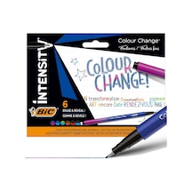 Bic Intensity Colour Change Keçe Uçlu Kalem 6'lı