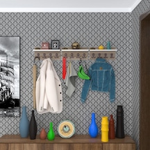 Kenzlife Elbise Askılığı Karayemiş3 Crd 26 114 12 Vestiyer Portmanto Askı Askılık 12 Adet Askı Ahşap