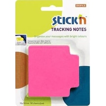 Stıckn Trackıng Notes 70x70 MM Neon Pembe 50 Yaprak Not Kağıdı 4-