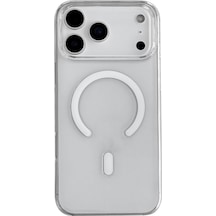 Nettech Apple Uyumlu iPhone 17 Pro Nt-n011 Pc Magsafe Arka Koruma Kılıf - Şeffaf Şeffaf