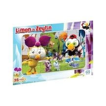 Limon Ile Zeytin Frame Puzzle/Yapboz 35 Parça