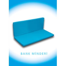 Dekosoy Arkalıklı Bank Minderi 110x50x5cm Turkuaz