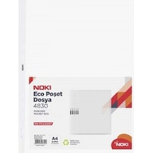 Noki Poşet Dosya A4 Eco 100 Lü 4830