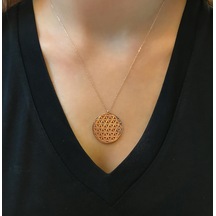 Stela Yaşam Çiçeği Kolye (Rose) 443617294