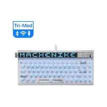 Machenike KT68 Pro Tri-Mode Brown Switch LCD RGB İngilizce Oyuncu Klavye