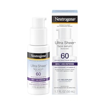Neutrogena Ultra Sheer Spf60 Güneş Koruyucu Yüz Serumu 50ml