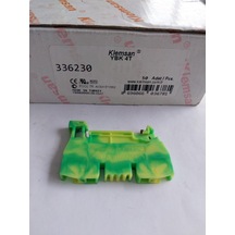 Klemsan 4mm Yay bağlantılı, iki iletkenli topraklama klemensi, Sa