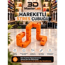 Hareketli Stres Çubuğu Katlanabilir Fidget Oyuncak Dönüşebilen Hareketli Stres Çubuğu