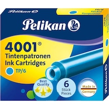 Pelikan 6Lı Mürekkep Turkuaz