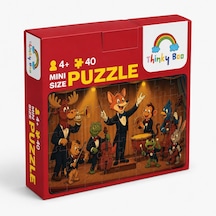 Orkestra Mini Puzzle 40 Parça 3-7 Yaş Eğitici Çocuk Puzzle Yapboz