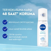 Kadın Pump Sprey Deodorant Fresh Natural 48 Saat Koruma 75 Ml