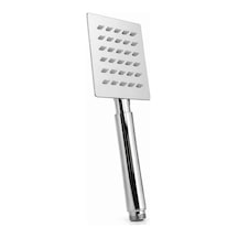 Kare Duş Başlığı Metal Materyal Bütün Duş Setlerine Uygun Kare Gümüş Renk Parmak İzi Bırakmaz Inox Ç Diğer