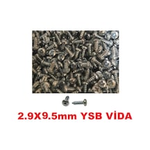 SAC VİDASI 2.9x9.5 YSB 250 ADET METAL AHŞAP PLASTİK VİDASI